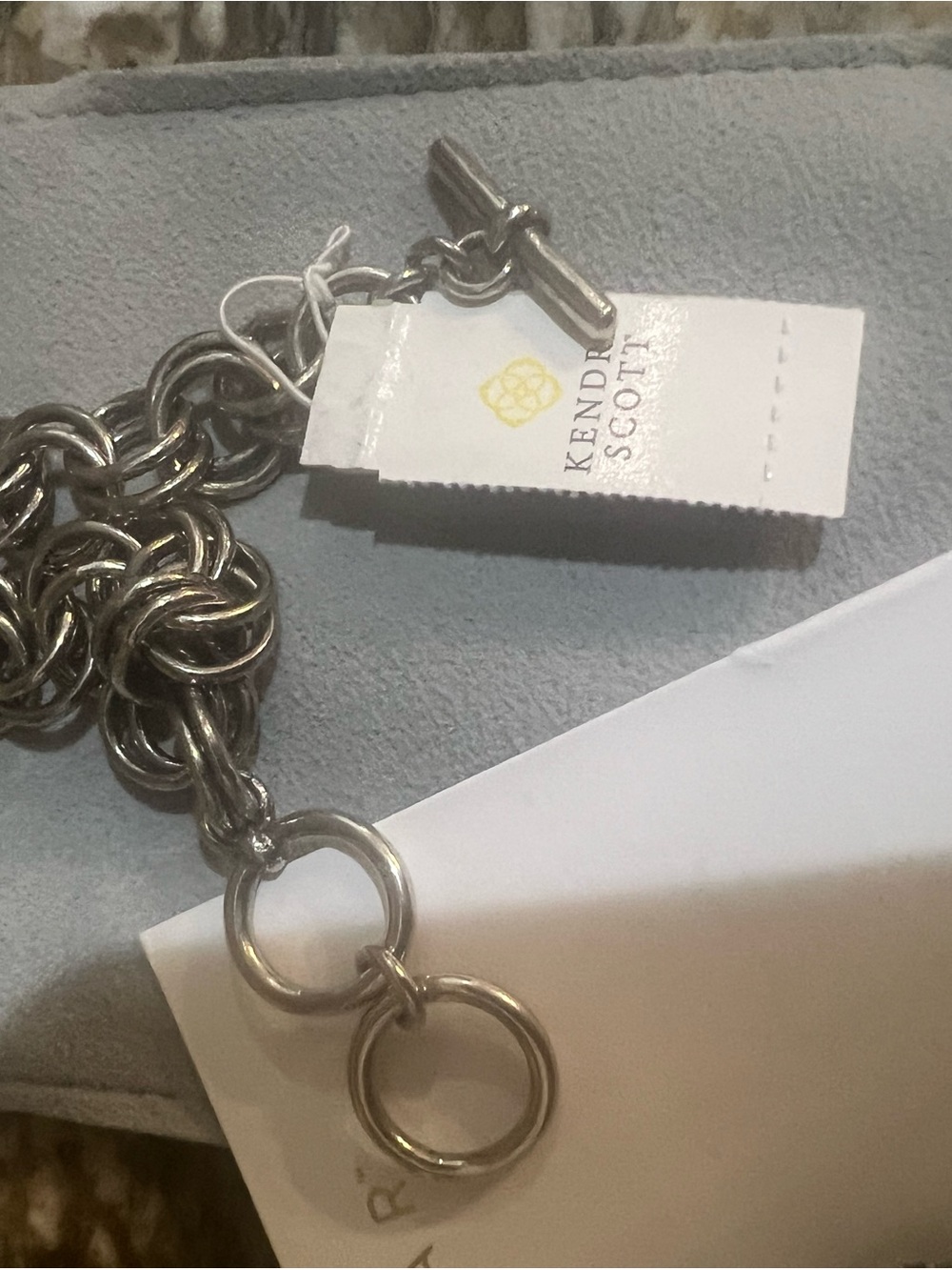 Kendra Scott Charm Pendant & Bracelet Silver NWT!! - Picture 4 of 4